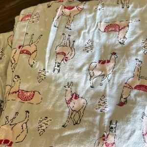 Woman’s Christmas lama pants